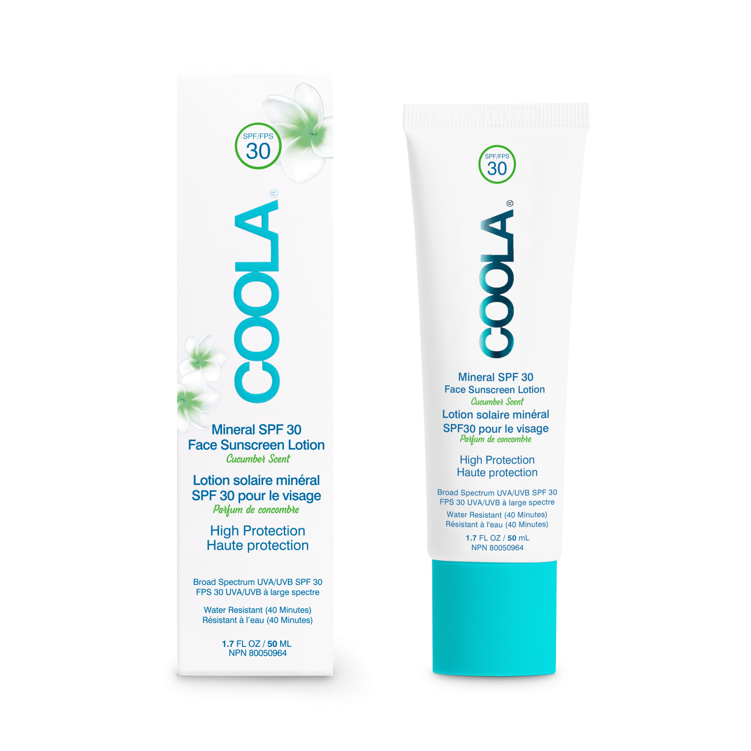 Minéral - Lotion Concombre - Visage FPS 30 - 50 ml