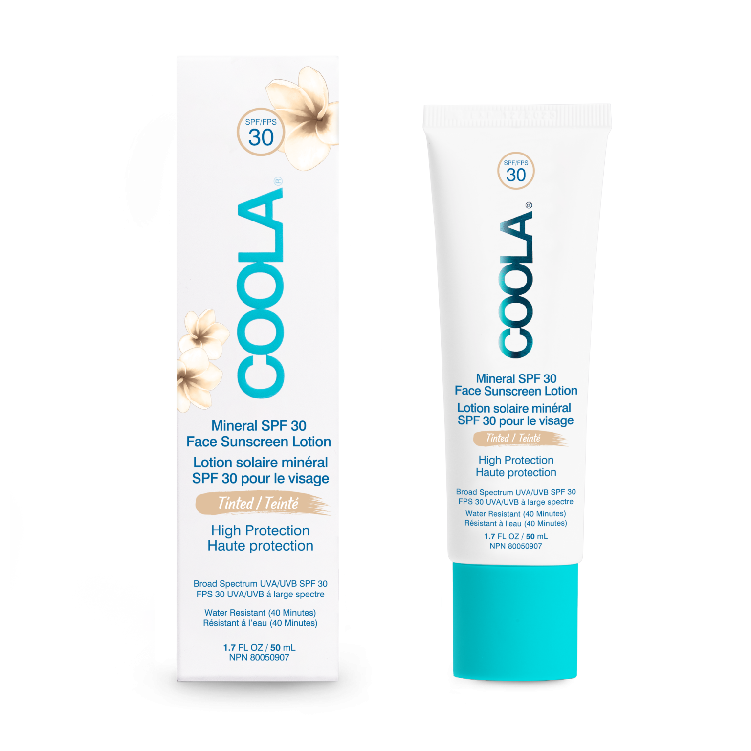 Minéral - Lotion teintée - Visage FPS 30 - 50 ml
