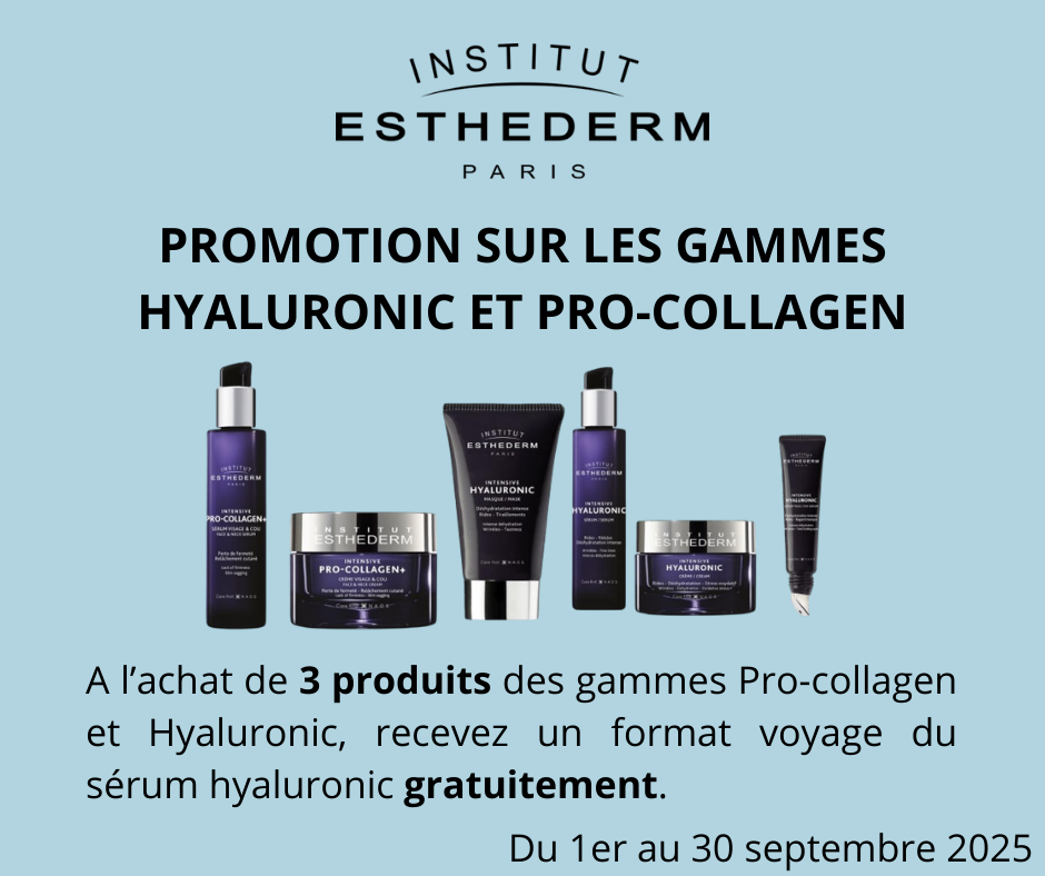 Esthederm Promotion Septembre Pro-collagen et Hyaluronic Esthederm Promotion Septembre Pro-collagen et Hyaluronic