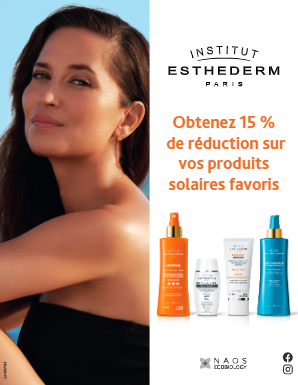 Promotion Esthederm solaire Décembre 2025 - Affiche