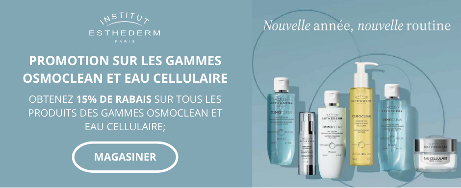 Esthederm promotion janvierr 2026 bandeau