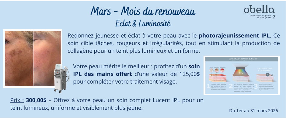 Promotion mars IPL bandeau