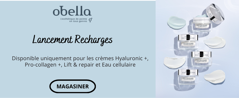 Lancement recharges esthederm juin 2026 bandeau