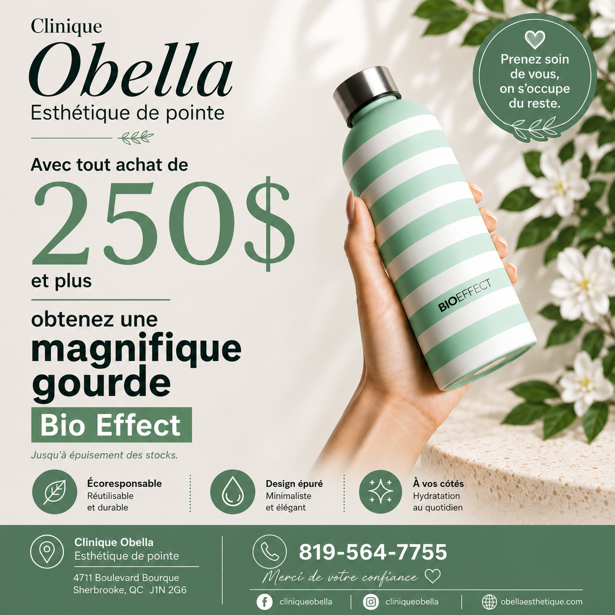 CAA Bioeffect Juillet 2027 facebook