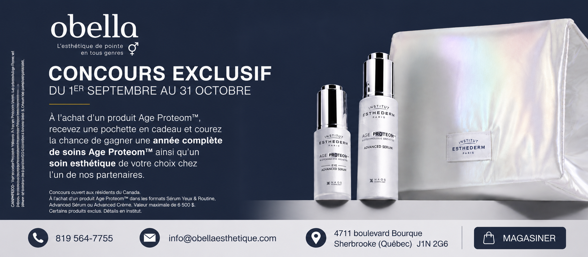 Concours Age Proteom Septembre-Octobre 2026 Bandeau